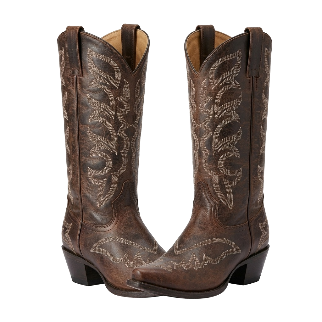 Brown Western Boots